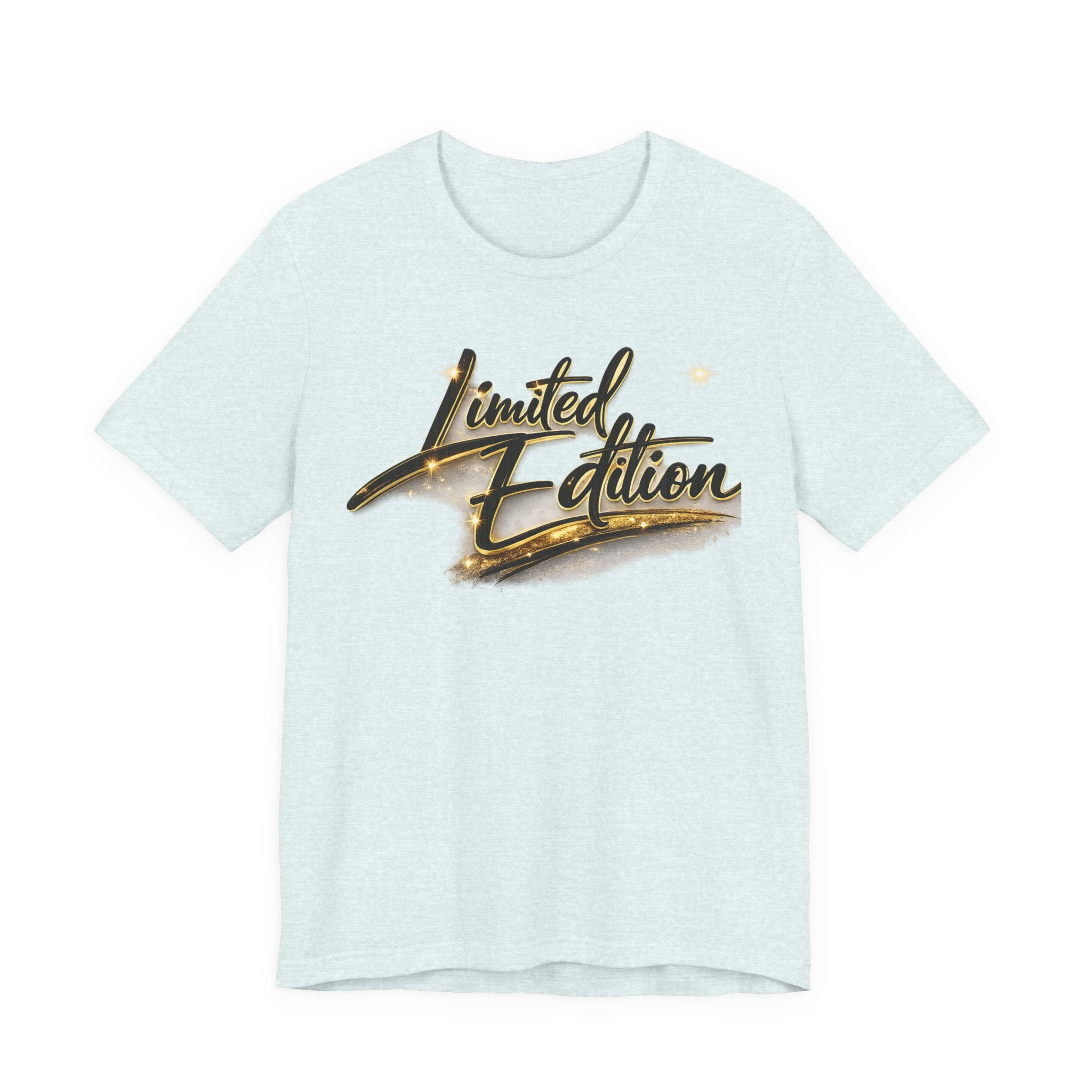 Limited Edition Tee — Gold Script "Limited Edition" Graphic T-Shirt