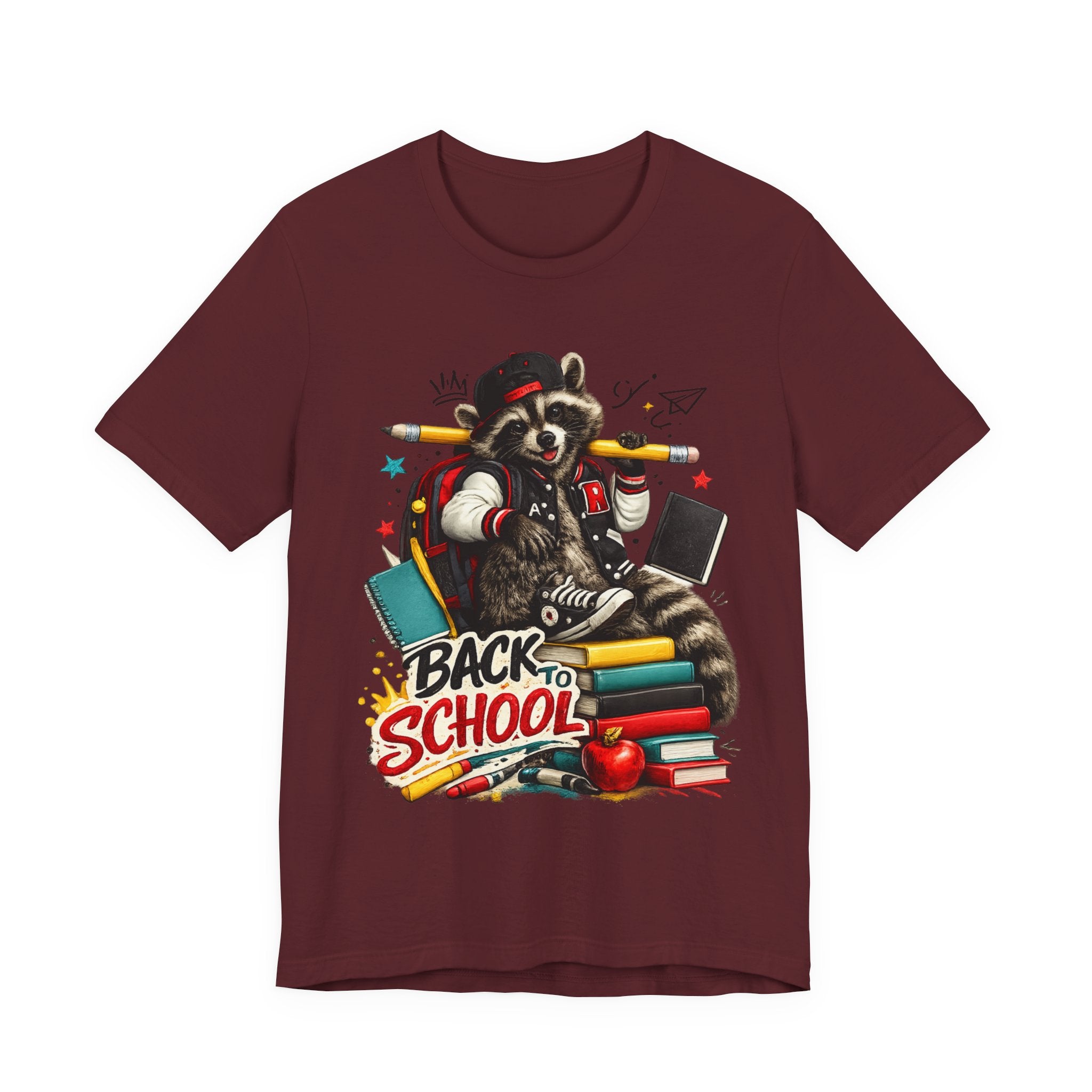 Back to School Raccoon T-Shirt