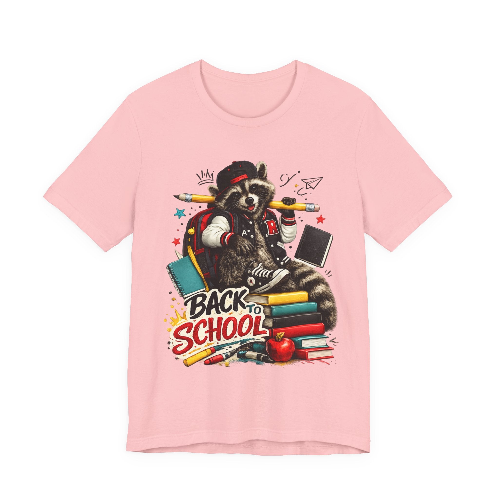 Back to School Raccoon T-Shirt