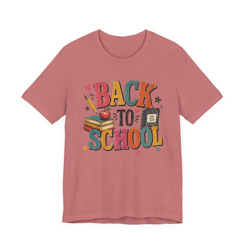 Back to School T-Shirt — Retro Teacher & Student Welcome Tee