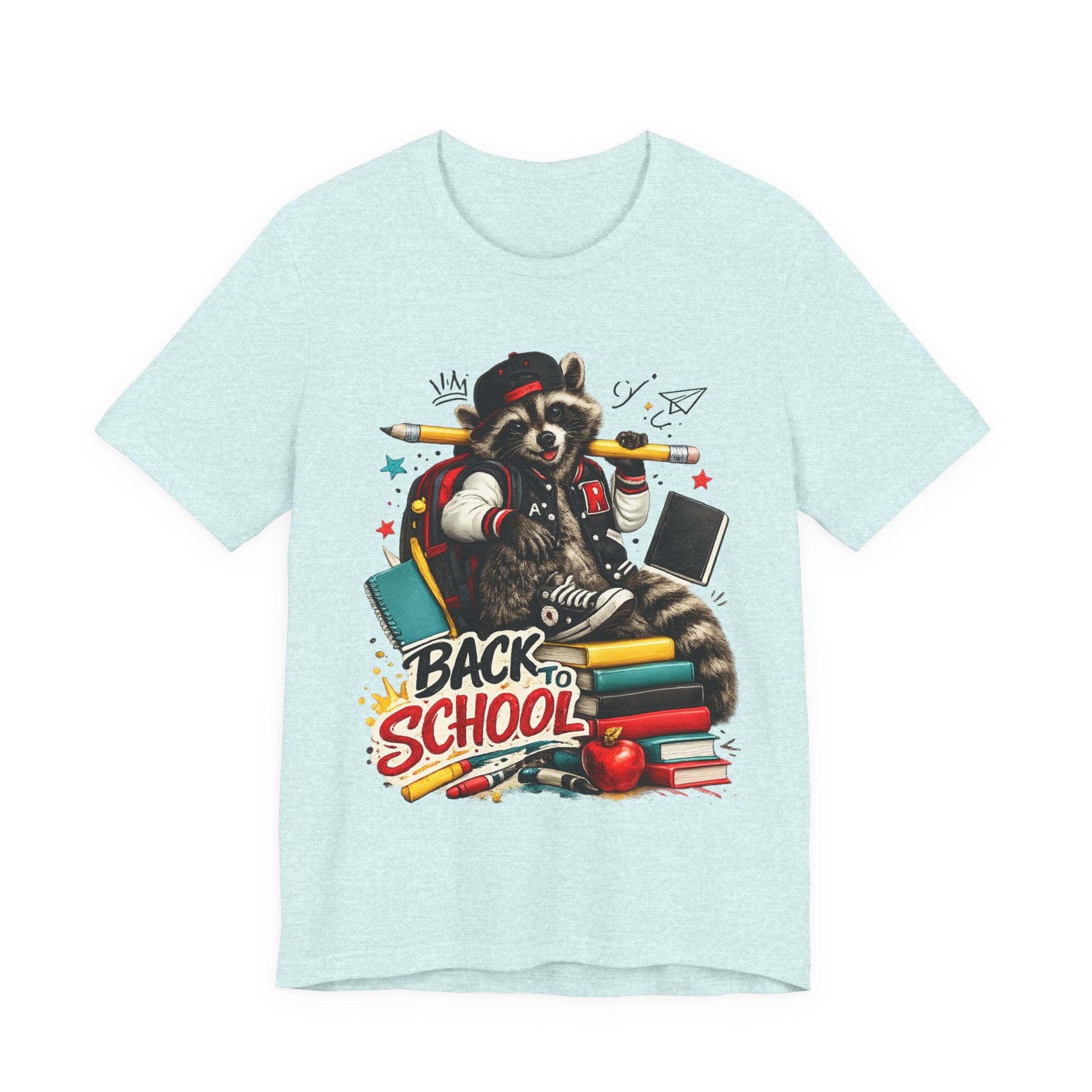 Back to School Raccoon T-Shirt