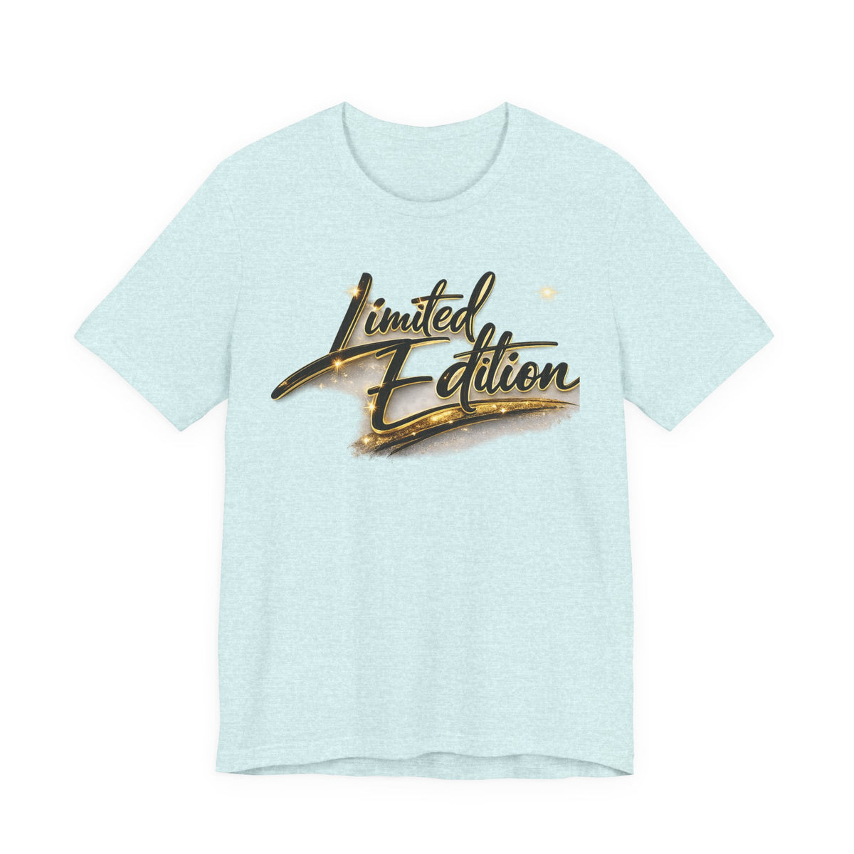 Limited Edition Tee — Gold Script "Limited Edition" Graphic T-Shirt