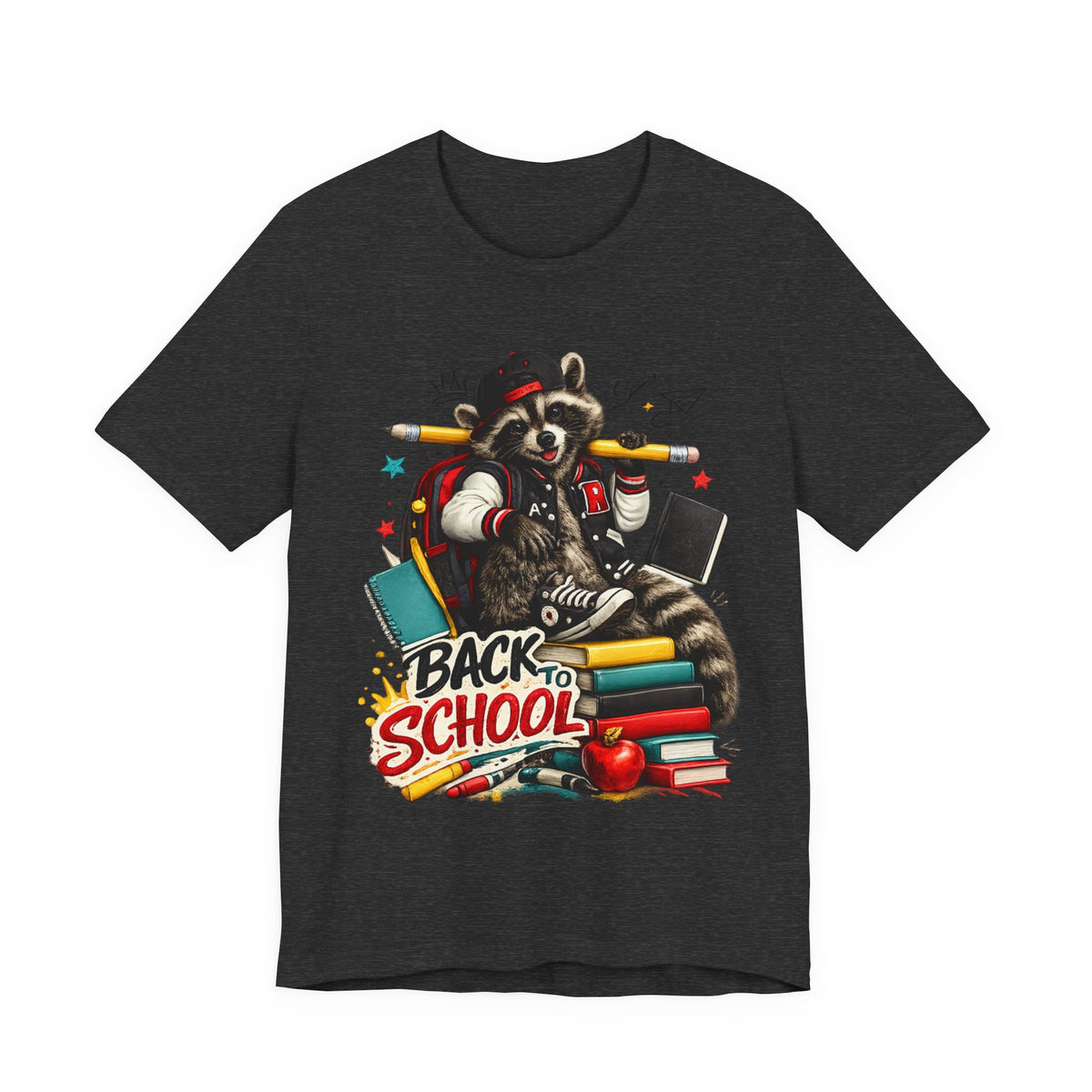 Back to School Raccoon T-Shirt