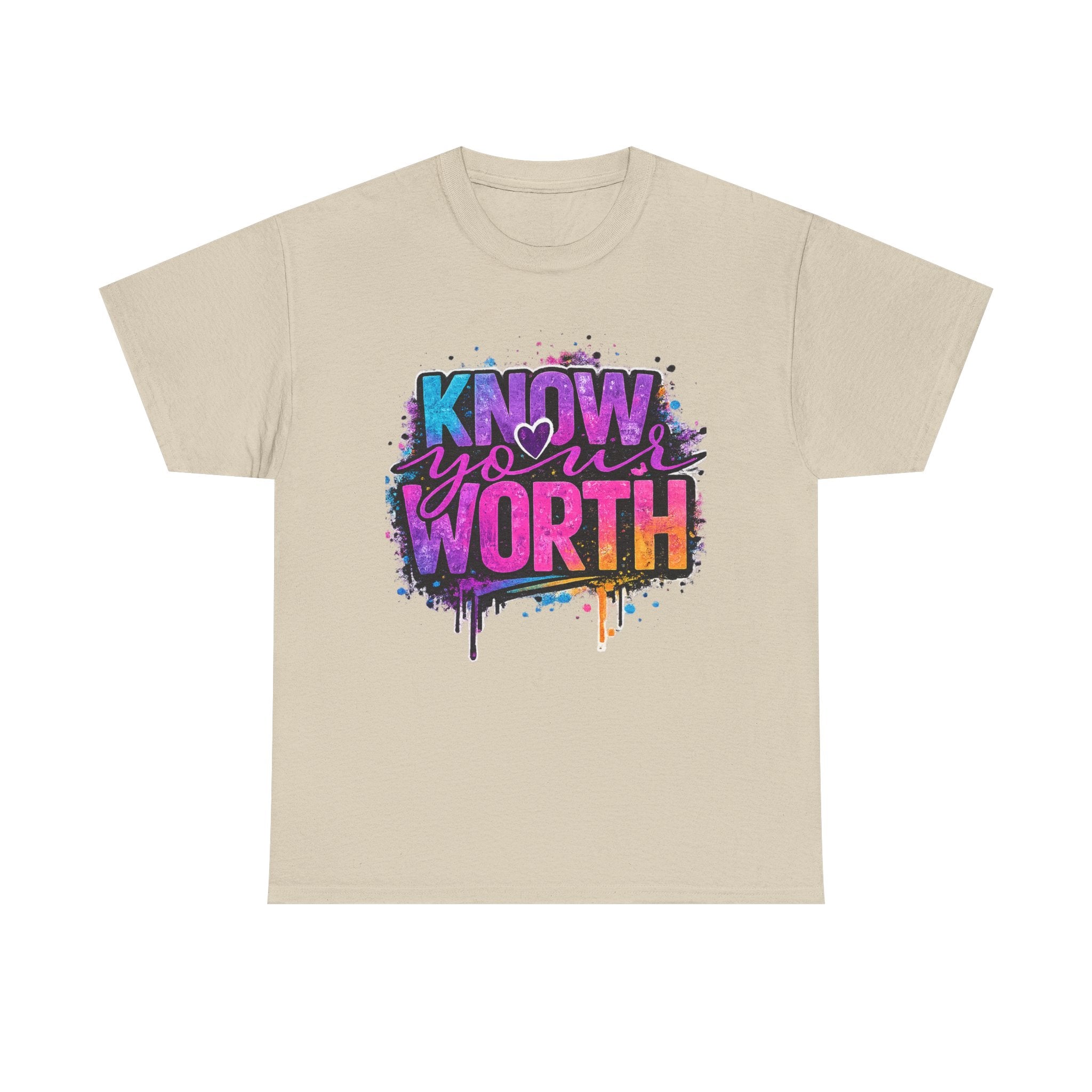 Know Your Worth T‑Shirt — Inspirational Graphic Tee for Self‑Confidence