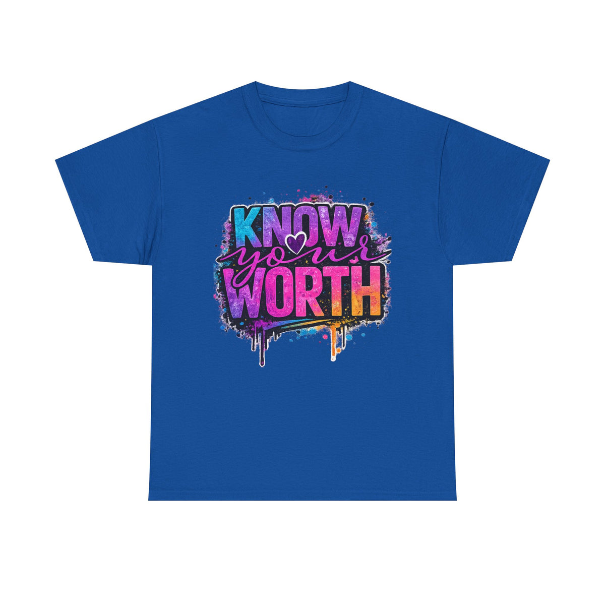 Know Your Worth T‑Shirt — Inspirational Graphic Tee for Self‑Confidence