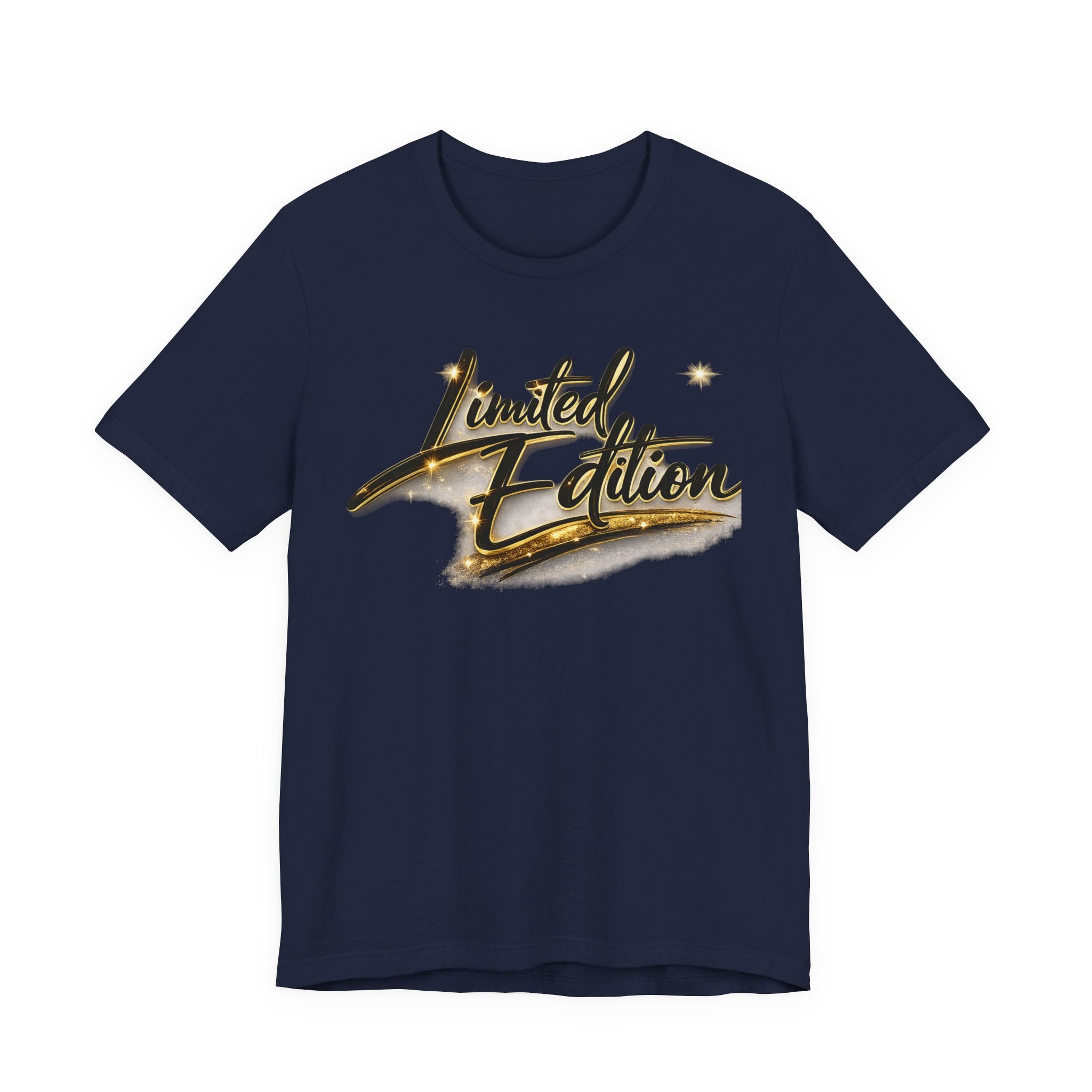 Limited Edition Tee — Gold Script "Limited Edition" Graphic T-Shirt