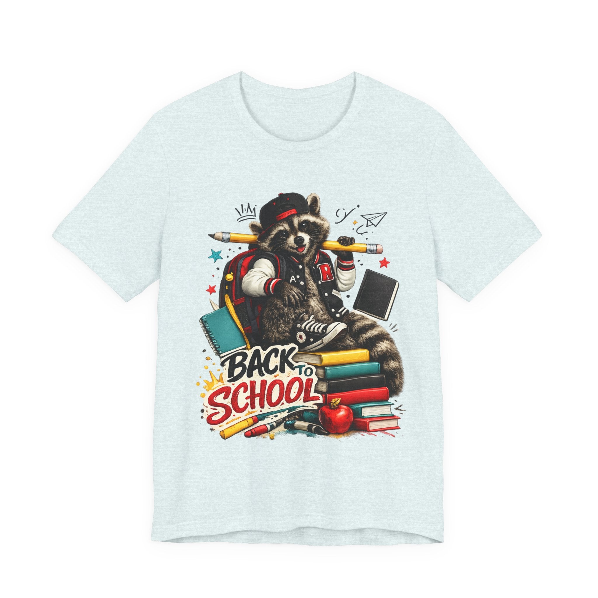 Back to School Raccoon T-Shirt