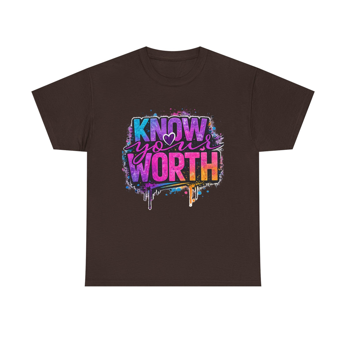 Know Your Worth T‑Shirt — Inspirational Graphic Tee for Self‑Confidence