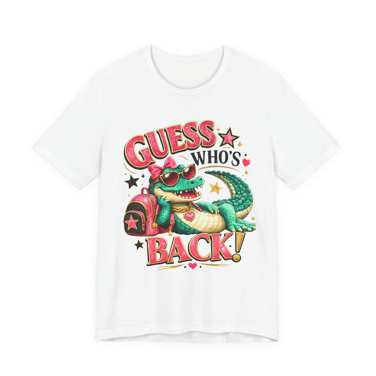Guess Who's Back! Crocodile Graphic Tee