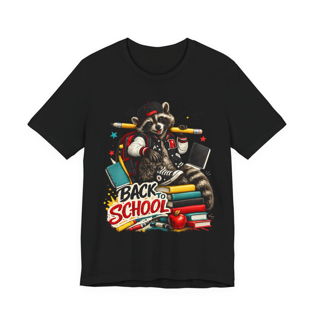 Back to School Raccoon T-Shirt