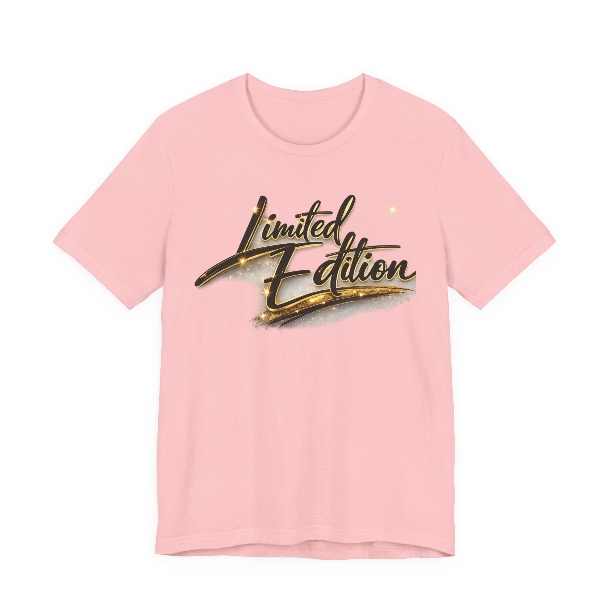 Limited Edition Tee — Gold Script "Limited Edition" Graphic T-Shirt
