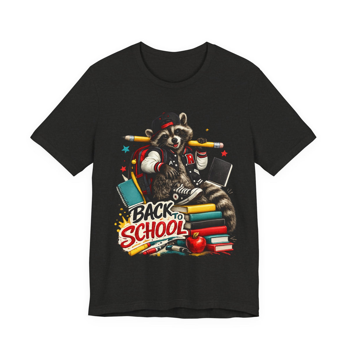 Back to School Raccoon T-Shirt