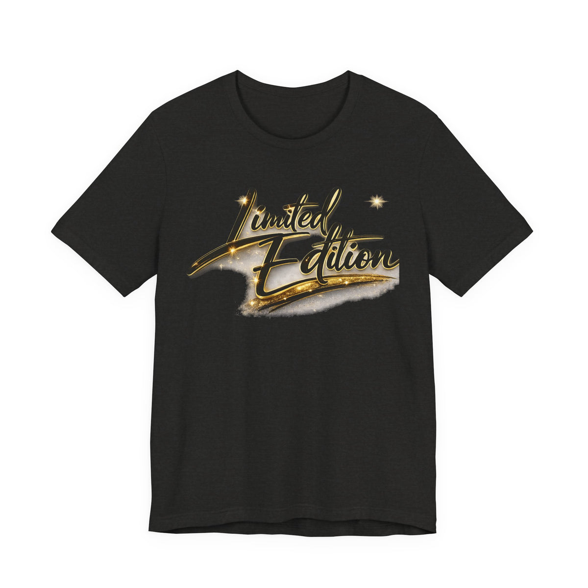Limited Edition Tee — Gold Script "Limited Edition" Graphic T-Shirt
