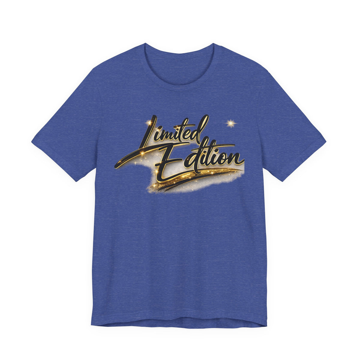 Limited Edition Tee — Gold Script "Limited Edition" Graphic T-Shirt