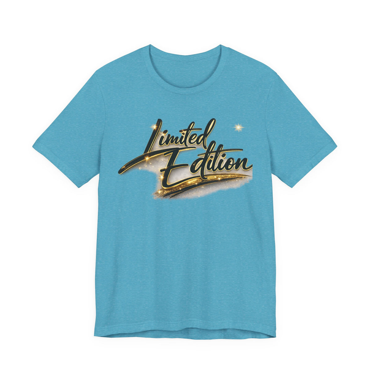 Limited Edition Tee — Gold Script "Limited Edition" Graphic T-Shirt