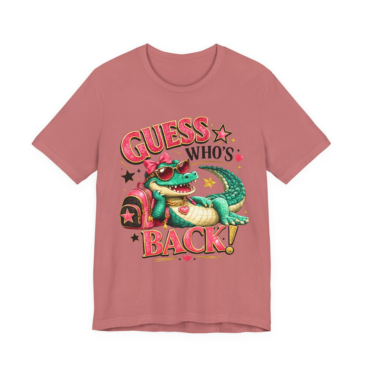 Guess Who's Back! Crocodile Graphic Tee