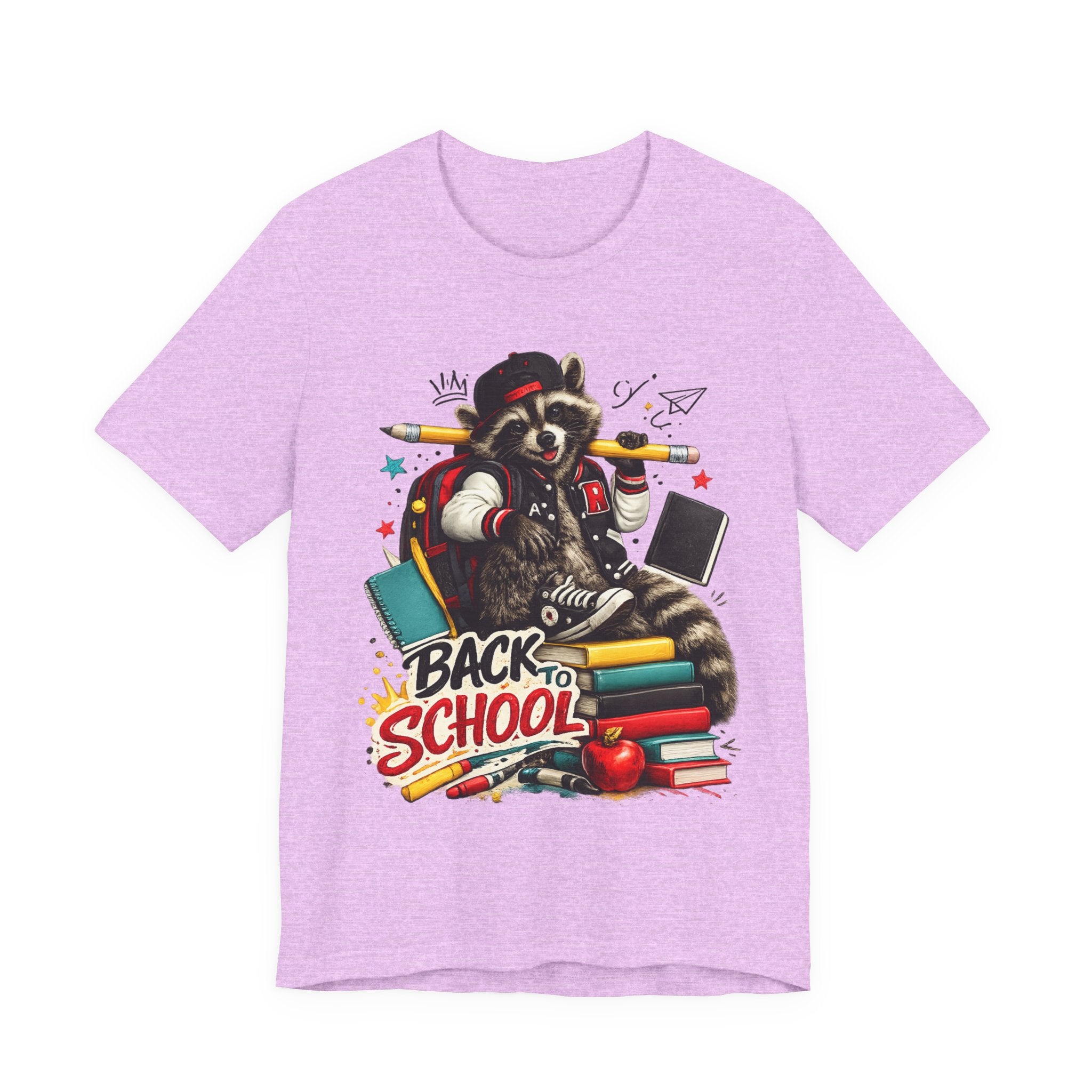 Back to School Raccoon T-Shirt