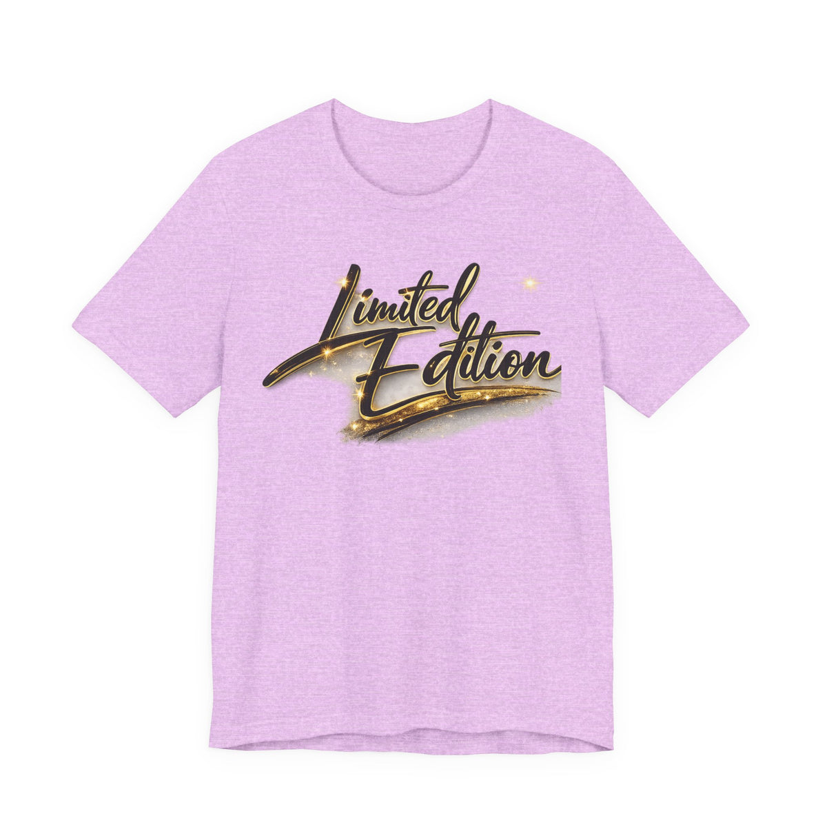 Limited Edition Tee — Gold Script "Limited Edition" Graphic T-Shirt