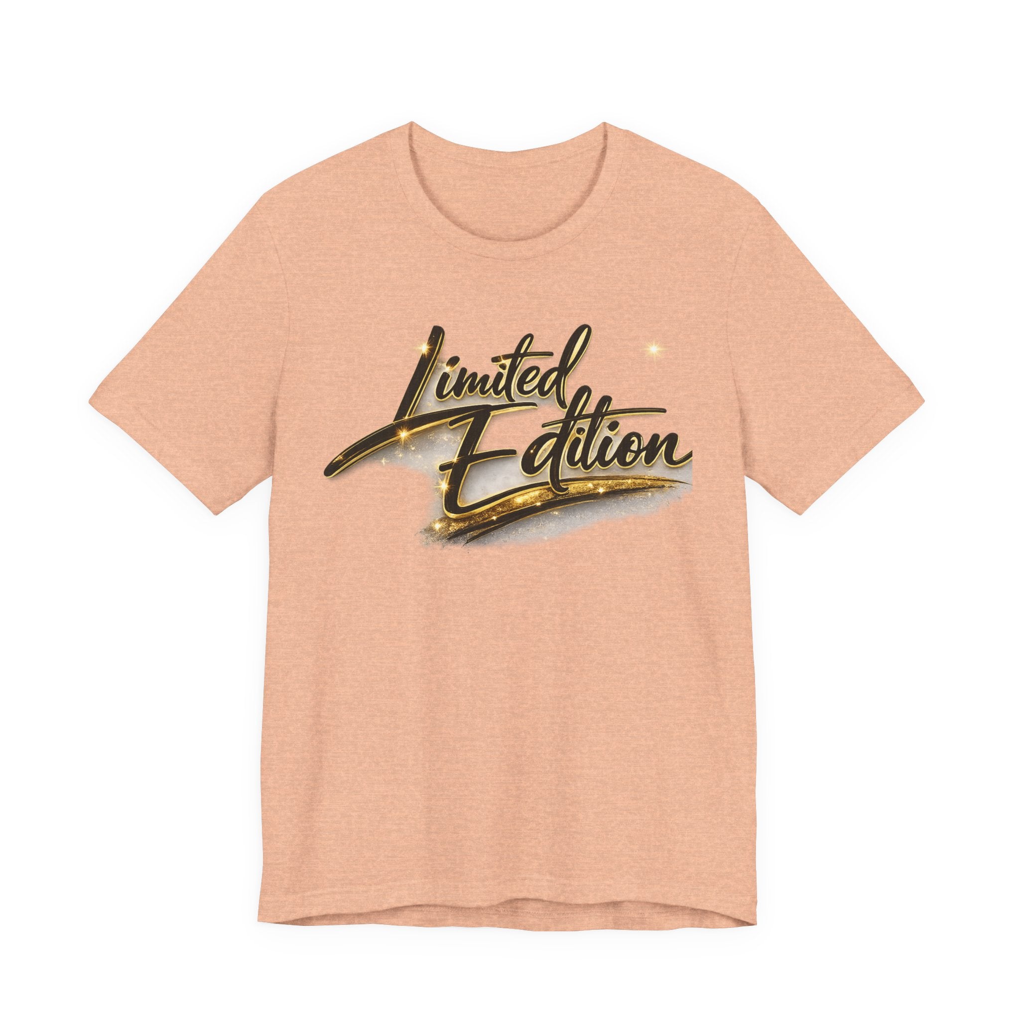 Limited Edition Tee — Gold Script "Limited Edition" Graphic T-Shirt